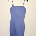 I.N. San Francisco Vintage  Blue Mini Dress with Blazer Set Size 7 Photo 5