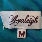 Avaleigh Turquoise Teal Blue Soft Stretchy Halter V Photo 6