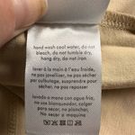 We Wore What NWT Women's Cropped Scoop Tank Top Beige Cotton Jersey Size S Casual Photo 6