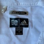 Adidas  Striped Clima Cool Polo SIZE M Photo 2