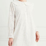 Hill house home The Eyelet Evelyn Dress in White Photo 0