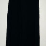 Eileen Fisher 100% Silk Crepe Wide Leg Pants Black Size XS Luxe Minimalist Photo 0