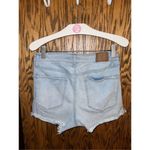 Aeropostale Blue Jean Shorts Flex Effects Super High Rise MIDI Shorts Woman’s Si Photo 5