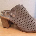 Anthropologie Sophia Milano Grey Suede Heels - 8M Photo 0