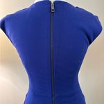 Vince Camuto  Royal Blue Sleeveless Sheath Dress Size 6 Photo 4
