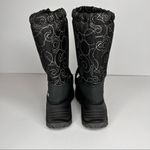 Kamik  snow boots women's 6 black white swirl insulated waterproof winter ankle Photo 3