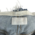 Mother Denim The Dazzler XYZ Double Fray Straight Jeans Helter Skelter Size 27 Blue Photo 10