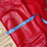 Tory Burch Michelle Tote Large Cherry Red Shoulder Bag Purse Photo 13