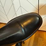 Franco Sarto  Elese Womens 5 Black Leather Boot Bootie Classic Short Heel Fall Photo 8