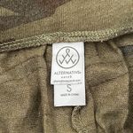 Alternative  Earth Camouflage Lightweight Cropped Drawstring Joggers Photo 4