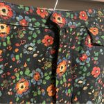 Isabel Marant  Flower Floral Ribbed Trouser Pant 100% Cotton- Size 36 (US 4) Photo 4