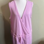 Universal Threads Universal Thread Target Pink Knit Romper V Neck Drawstring Waist, size XL, NWOT Photo 3