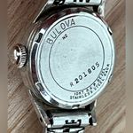 Bulova Rare Vintage 10K Gold Plated Mechanical Ladies Watch Stainless Dial Photo 9