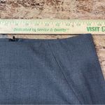 Theory Pencil Skirt Wool Blend Stretch Double Vented Back Zip Gray Women Sz 6 Photo 5