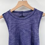Lululemon  Women‎ 4 Fast As Light Muscle Tank Top Seawheeze Purple Training *READ Photo 1