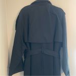 SKIMS  Elegant Black Trench Coat Photo 9