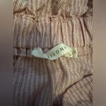 Ellison  red stripe off the shoulder blouse Photo 2