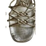 Vintage Slippers Womens Size 8.5 House Shoes Silver Heel Strap Dearfoam Photo 7