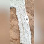 Urban Outfitters  Size XS 100% Cotton Cream Chunky Cable Knit‎ Cropped Sweater Photo 8