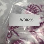 Sugar Lips  Evelyn Eyelet Jacey Babydoll Mini A-Line Dress Magenta-White Size M Photo 12