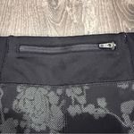 Athleta  Black Tuscan Vine Reflective Ready Set Go Short Photo 2