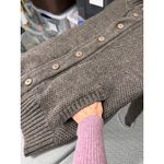 Daniele Blasi Italy Wool Blend Button Front Cardigan Sweater Brown S Photo 3