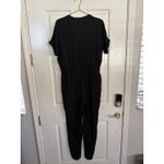 Theory NWT  Women's Black Cargo Shirt Silk Jumpsuit Romper Size 4 Photo 15