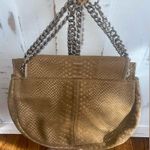 Ramy Brook Camile Snake Embossed Suede Leather Crossbody 🤎 Photo 10