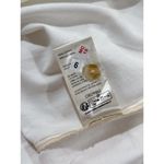 Anthropologie Pilcro Womens Shirt Beige Ruffle Denim Button Down Blouse Medium White Photo 9