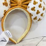 Lounge Fly Disney x  Mickey Mouse Waffle And Butter Ear Headband Faux Leather Photo 6