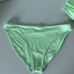H&M Sage Green Mojito Bikini Bathing Suit with High-Cut V-Front / Small Photo 7