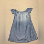 Cloth & Stone Small Off The Shoulder Chambray Denim Mini Dress Anthropologie Photo 5