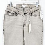 Good American NWT  Good Classic High Waist Skinnyish Leg Jeans 25 in Black176 Photo 3