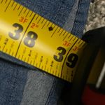 Bob Mackie New Wearable Art Indigo Wash Floral Embroidered Denim Shirt Dress M Photo 6