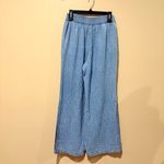 Aerie Gauzy High Waisted Pant Size M Color Light Wash Photo 5