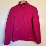 Spyder Women’s Pink Full-Zip Fleece Core Sweater Jacket Size Medium Photo 0