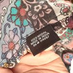 Tolani Dark Paisley Boho Modal Open Mid Length Kimono Jacket Cover Up OS Blue Size undefined Photo 4