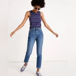 Madewell The High Rise Slim Crop Boyjean Jeans in Melbourne Wash 24 Photo 9
