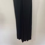 Badgley Mischka  Black Ruched Strapless Sweetheart Floor Length Formal Gown Sz 10 Photo 6