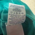 Lands' End Teal Hooded Poncho with Blue Accent Photo 2