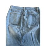 J CREW Womens Light Wash Denim Skirt Size 27 Blue Photo 4