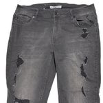 KanCan Jeans Women Plus Size 16 Black Distressed Skinny Fit Gray Photo 1