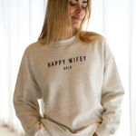 Happy Wifey Oslo Sweatshirt Sherpa Photo 0