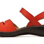 Josef Seibel Westland Romika Germany Ibiza 86 Orthotic friendly Sandal Size 41 Red Photo 0