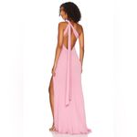 Katie May  Raising The Bar Ruched Gown in Pinky Mauve Photo 1