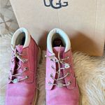 Timberland  Women's Nellie Chukka Pink Leather Waterproof Ankle Boots Photo 9