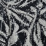 Lilly Pulitzer Dress Womens 00 Black White Zebra Print Sheath Sequins Going Out Photo 5