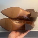 Naturalizer NWT  Wide Calf Brown Knee High Block Heel Leather Boots Size 7.5 Photo 7