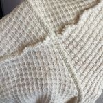 Aerie  Women's Cream Waffle Knit Lounge Shorts Size XL Loungwear Cozy Photo 6