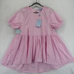 Hill House  The Francesca Top Ballerina Pink Babydoll‎ Mini Dress Womens Sz S Photo 0